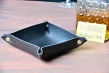 Leather tobacco matt black Leather tobacco matt black