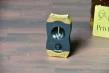 Colibri V-cut black/brushed gold