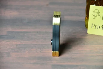 Colibri V-cut black/brushed gold