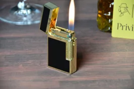 Luxury dual flame lighter