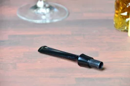 Straight 9mm rounded saddle mouthpiece sloped