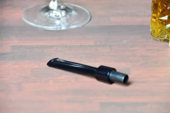 Straight 9mm rounded saddle mouthpiece