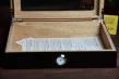 Humidor with glass Top - Black
