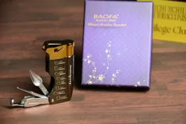 Pipe lighter Gray / Gold