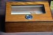 Elm Humidor with glass top Elm Humidor with glass top