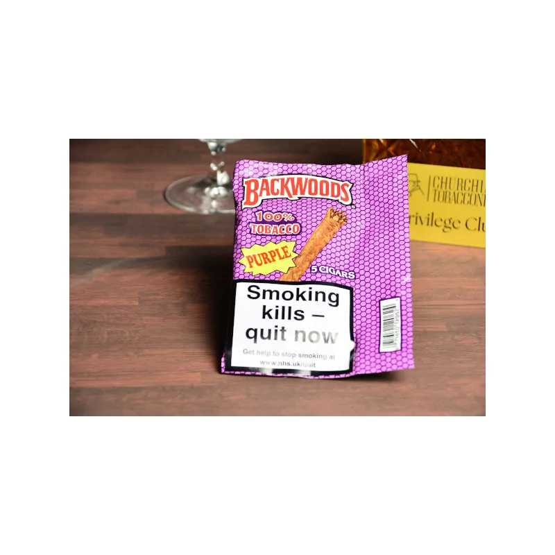 Backwoods Purple Pack of 5 Cigars Backwoods Purple Pack of 5 Cigars