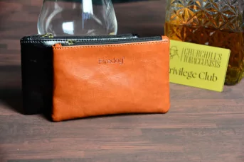 Tobacco pouch small black