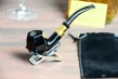 Sarome Rosewood pipe bent black Panelled Appel Sarome Rosewood pipe bent black Panelled Appel