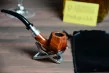 Sarome Rosewood pipe bent brown Panelled Appel Sarome Rosewood pipe bent brown Panelled Appel