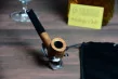 Sarome Cashew Wood pipe Straight Billiard 9mm filter Sarome Cashew Wood pipe Straight Billiard 9mm filter