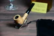 Sarome Cashew Wood pipe Straight Billiard 9mm filter Sarome Cashew Wood pipe Straight Billiard 9mm filter