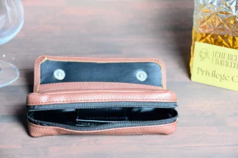 Leather pouch for pipe and Tobacco