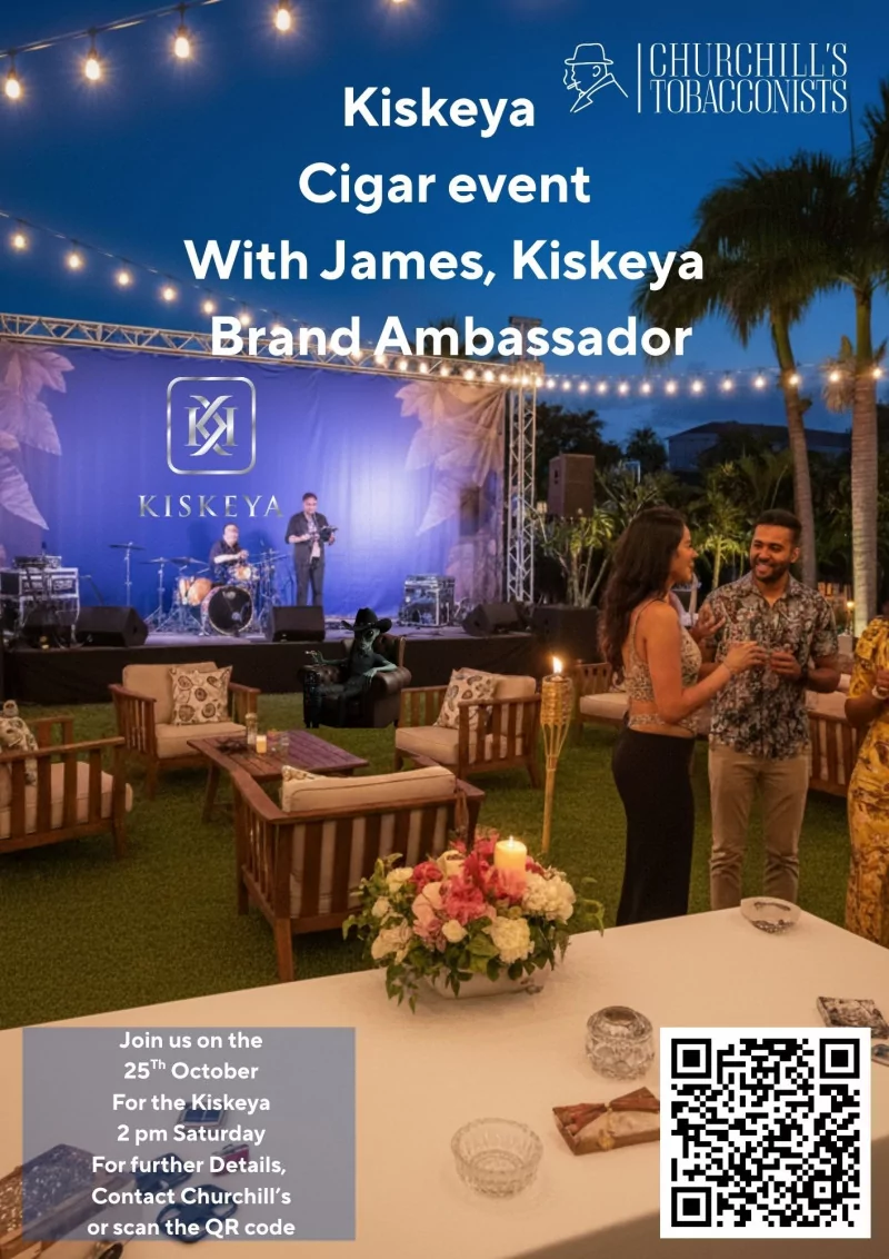 Click to book Kiskeya cigar afternoon Saturday 25th October 2PM Click to book Kiskeya cigar afternoon Saturday 25th October 2PM