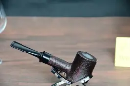 Rosewood pipe – Rustic 9mm
