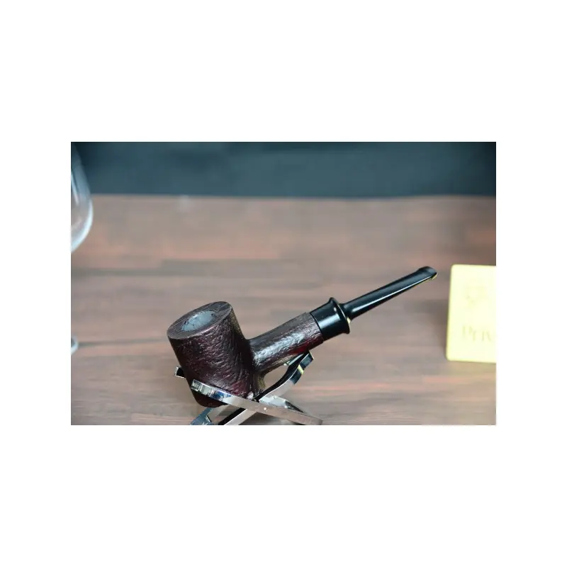 Rosewood pipe – Rustic 9mm