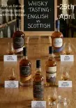 English vs Scottish Whiskey tasting 25th April