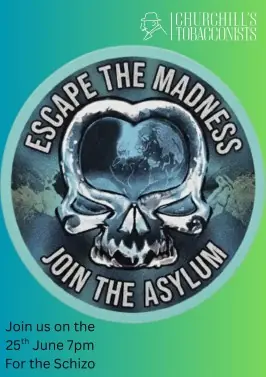 Escape the Madness join the asylum 25th June 7pm