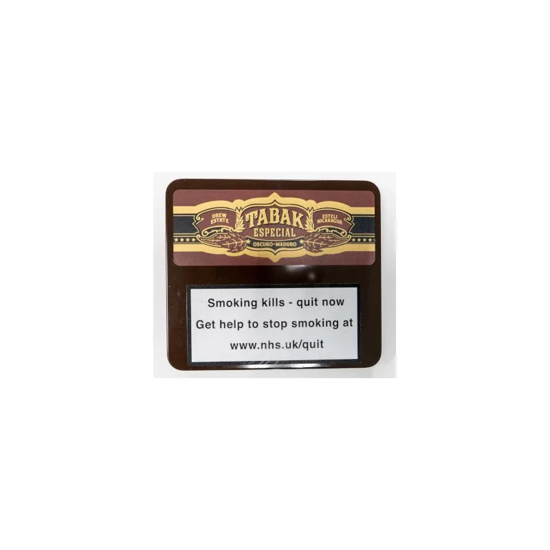 Drew Estate Tabak Especial Oscuro - Tin of 10