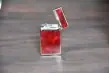 Luxury Single soft flame lighter red and gold
