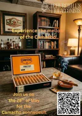 Experience the mellow side of Camacho 28th May 7pm