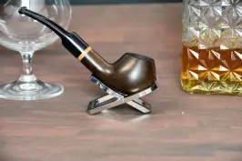 Jean Claude bent short Briar pipe