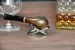 Jean Claude bent short Briar pipe