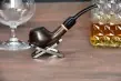 Jean Claude bent short Briar pipe
