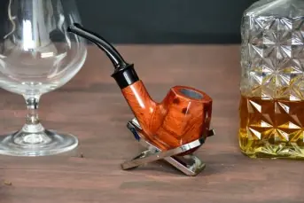 Bent Apple bent Pipe Rosewood