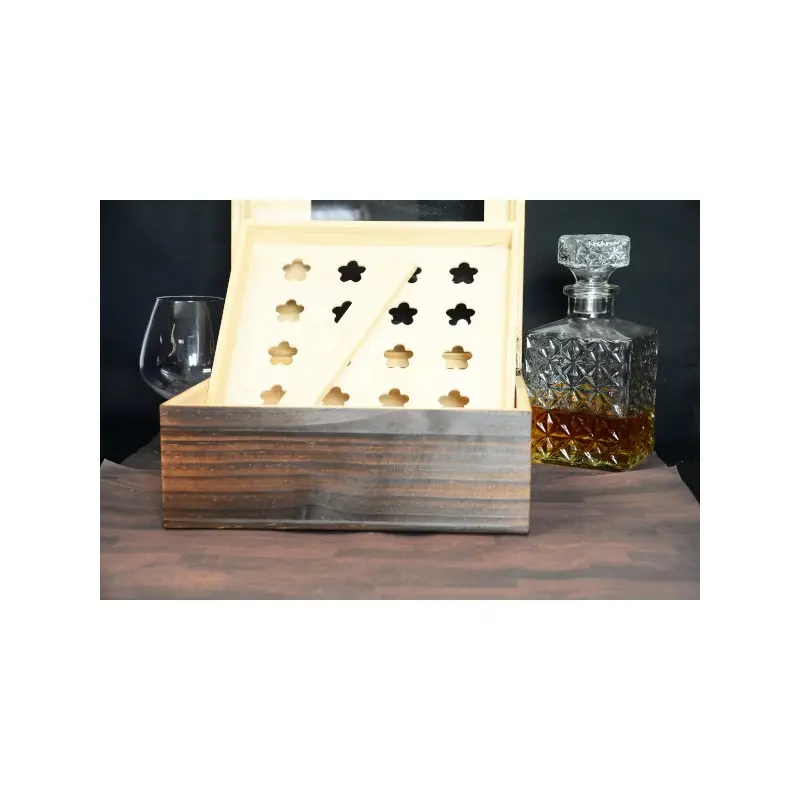 brown Desk top humidor