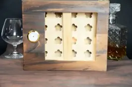 brown Desk top humidor