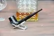 Churchill's Classic black sand blasted pipe (Briar) Churchill's Classic black sand blasted pipe (Briar)