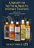 A Night of Myth & Malts: Whisky Tasting 11th September 7pm