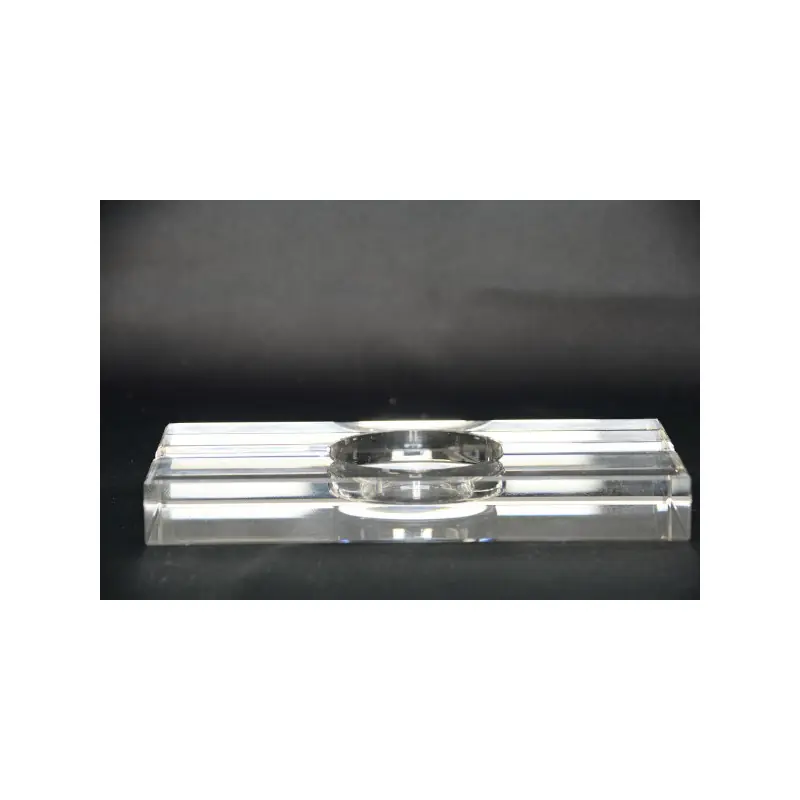 Cigar ashtray Crystal holds Two cigar