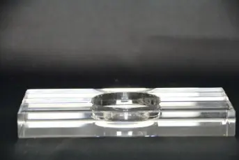 Cigar ashtray Crystal holds Two cigar