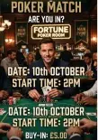 Poker Afternoon Saturday the 10th October 2pm