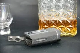 Superior Passatore Cigar Lighter black Straight Guillotine