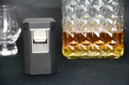 Superior Passatore Cigar Lighter black Straight Guillotine