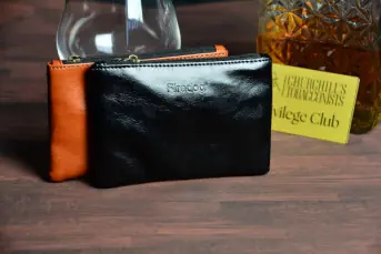 Tobacco pouch small tan