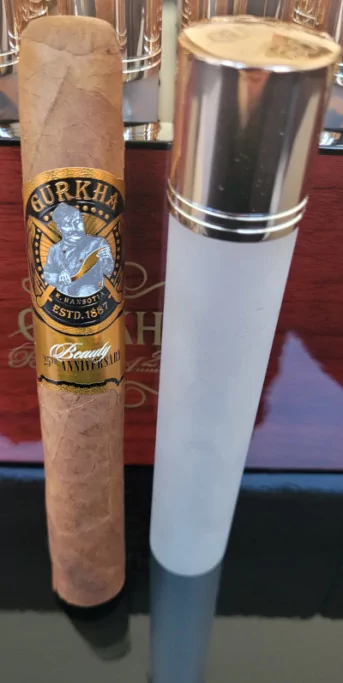 Gurkha 25th Anniversary Beauty Tubos Cigar - Single