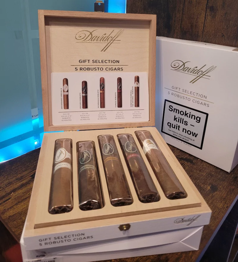 Davidoff Robusto Selection box Davidoff Robusto Selection box