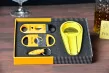 Cohiba ashtray and cutter pack yellow Cohiba ashtray and cutter pack yellow
